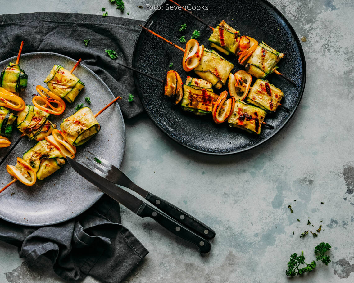 Flexitarisches Rezept: Fisch-Zucchini-Päckchen