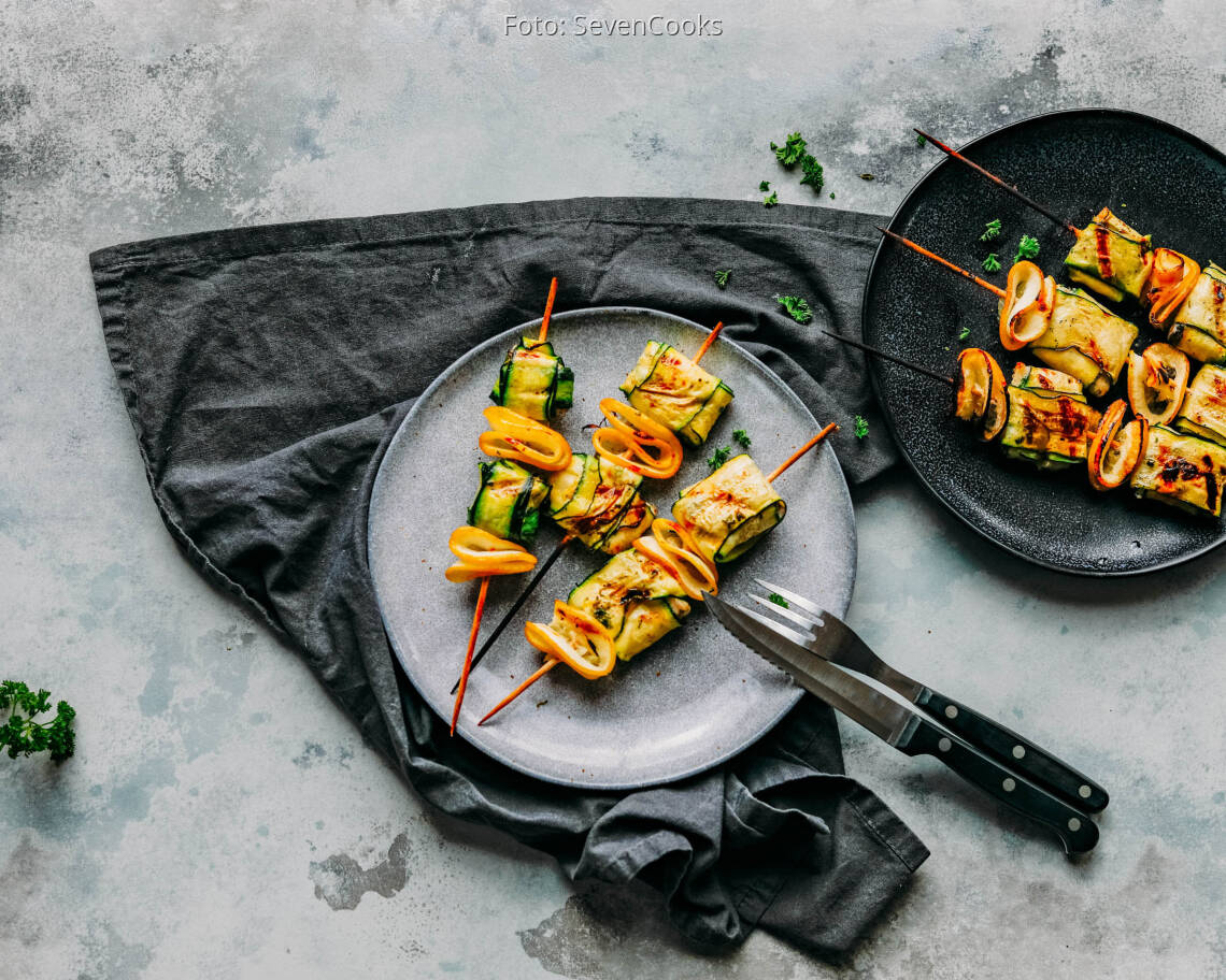 Flexitarisches Rezept: Fisch-Zucchini-Päckchen