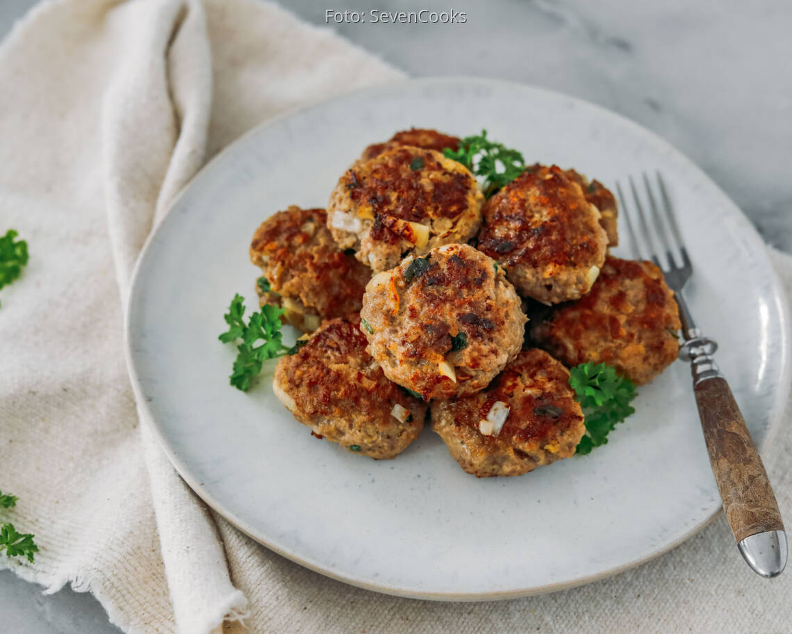 Flexitarisches Rezept: Fleischküchle 1