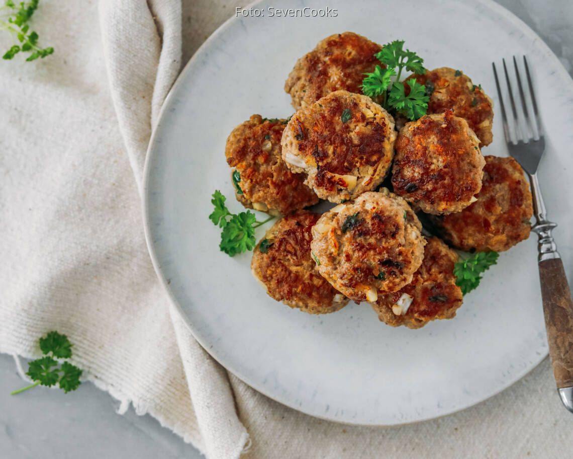 Flexitarisches Rezept: Fleischküchle 2