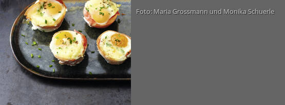 Rezeptbild für "Gebackene Eier"