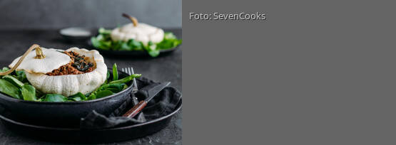 Rezeptbild für "Gefüllter Patisson"