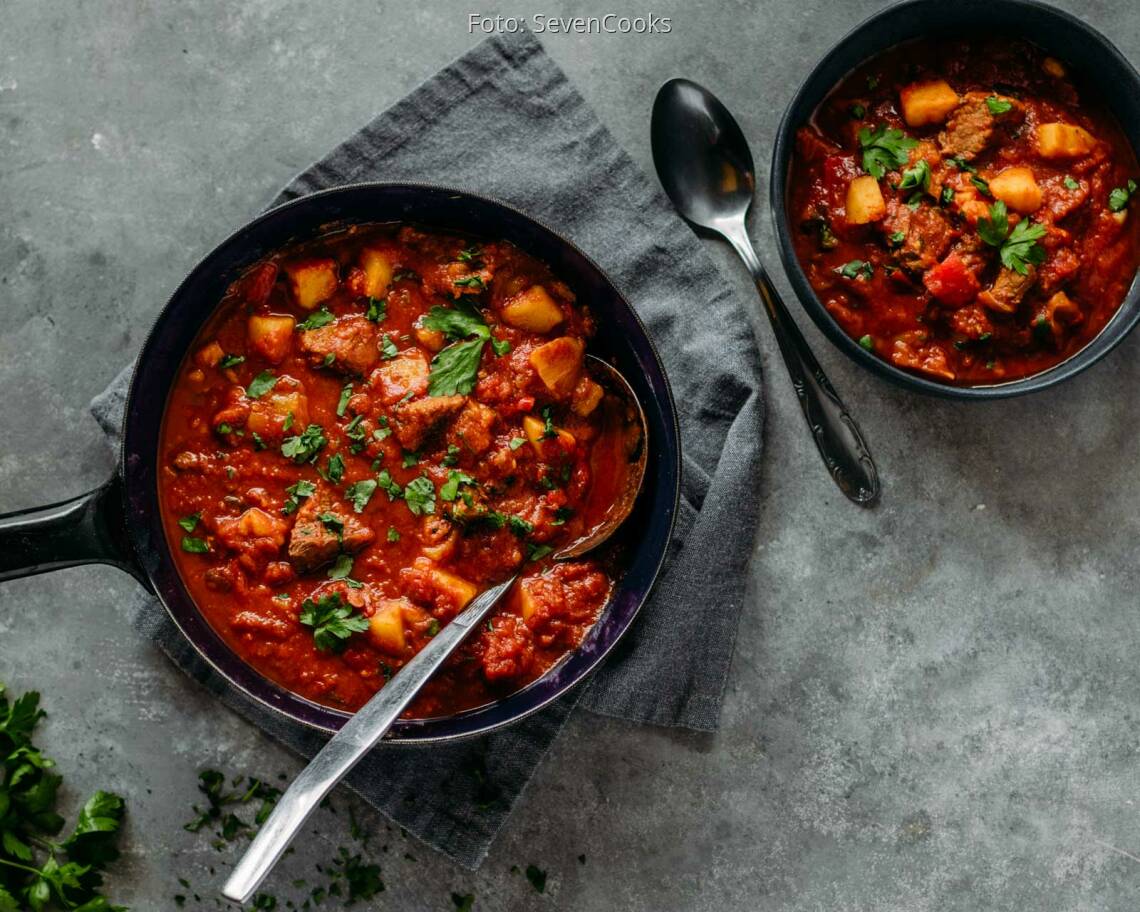 Flexitarisches Rezept: Gulaschsuppe