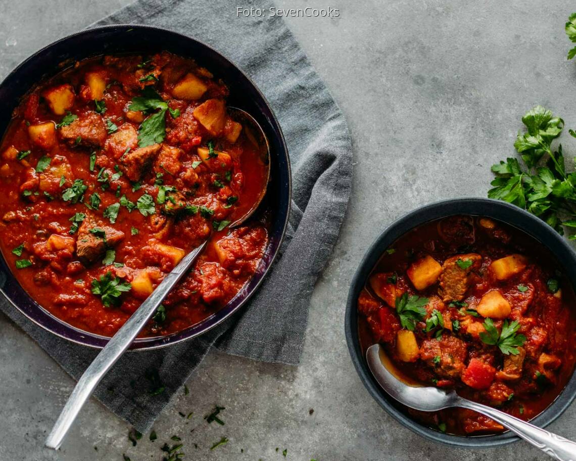 Flexitarisches Rezept: Gulaschsuppe