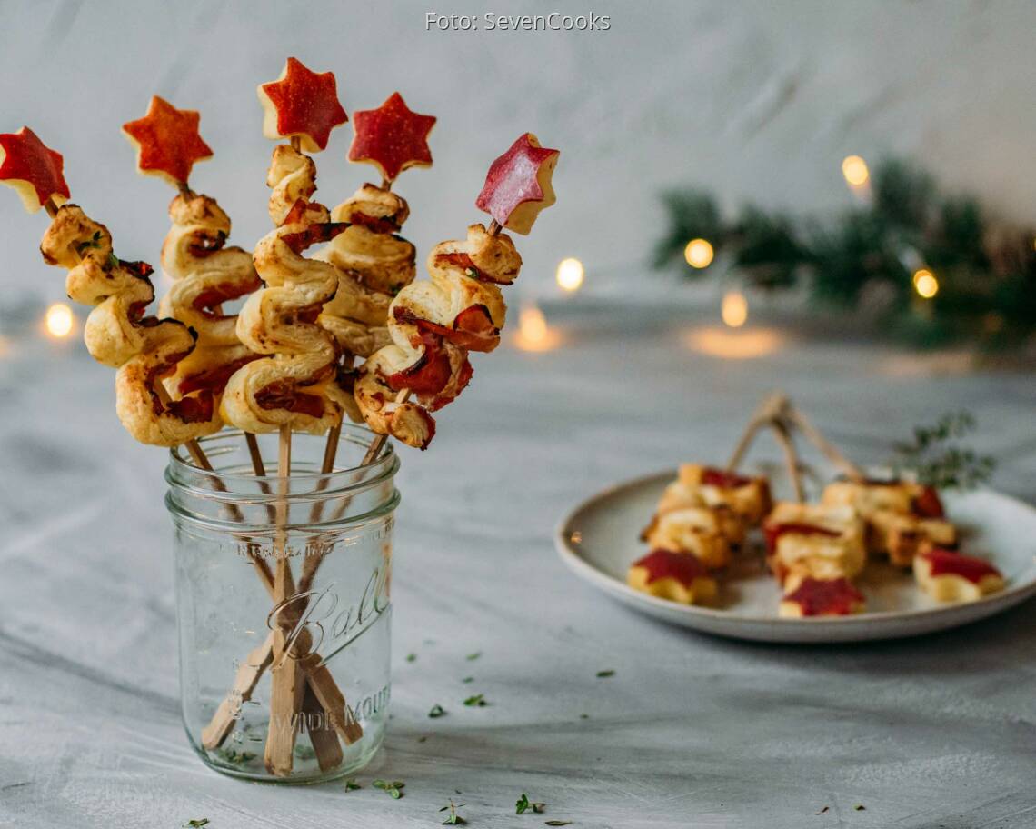 Flexitarisches Rezept: Herzhafte Weihnachtsbäume 1