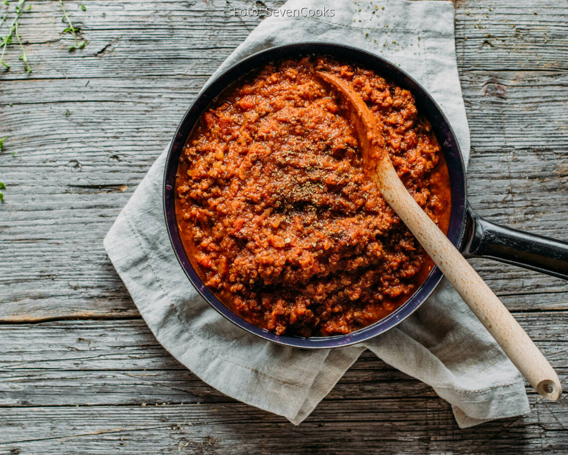 Flexitarisches Rezept: Klassische Bolognese_2