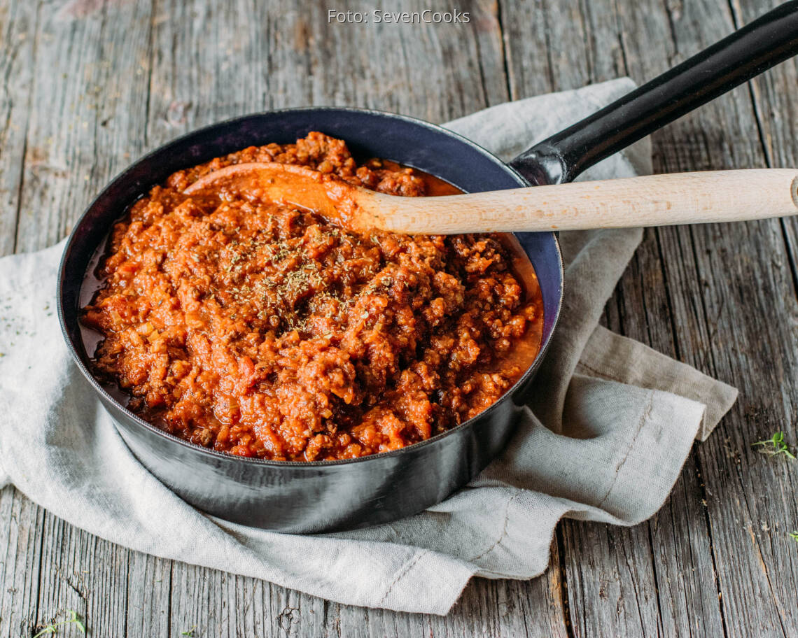 Flexitarisches Rezept: Klassische Bolognese_3