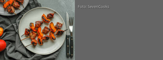 Rezeptbild für "Lamm-Aprikosen-Spieße"