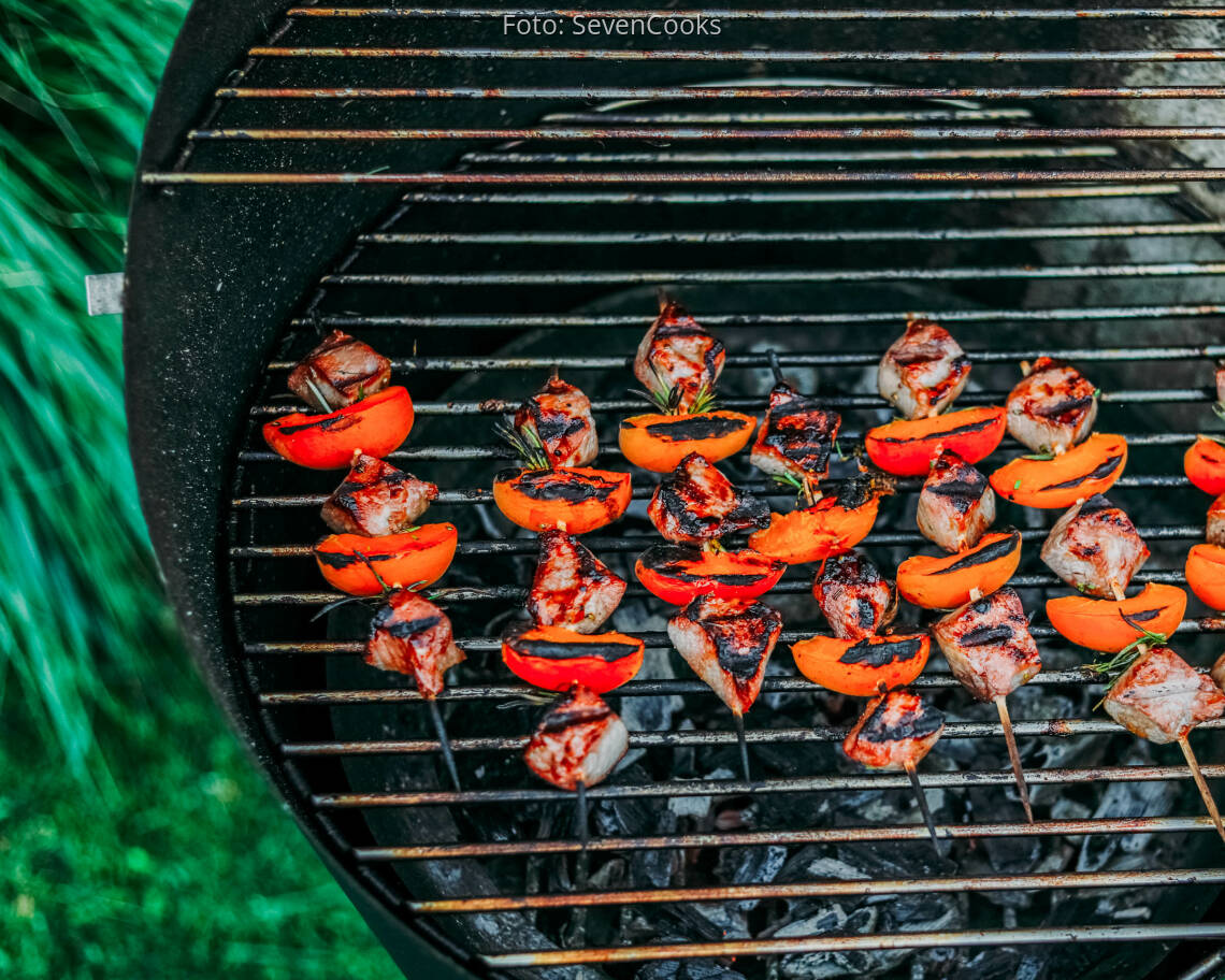 Flexitarisches Rezept: Lamm-Aprikosen-Spieße 3