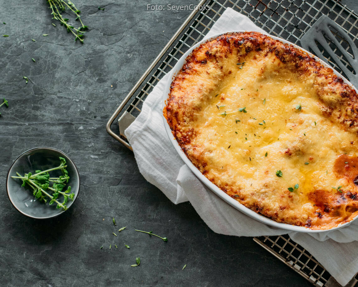 Flexitarisches Rezept: Lasagne 2