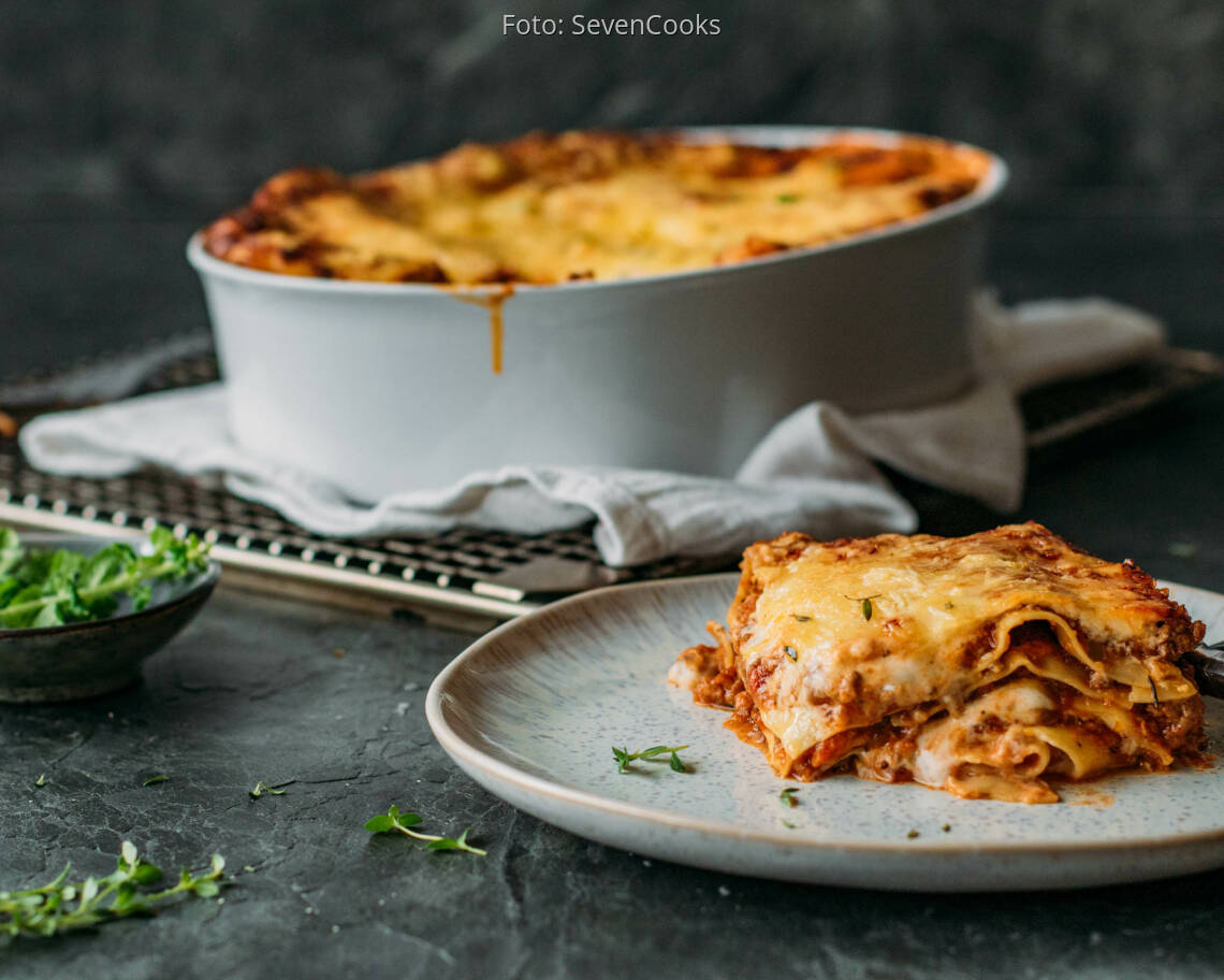 Flexitarisches Rezept: Lasagne 3