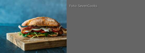 Rezeptbild für "Parmaschinken-Sandwich"
