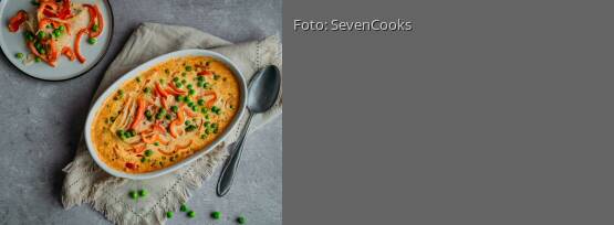 Rezeptbild für "Paprika-Sahne-Hähnchen"