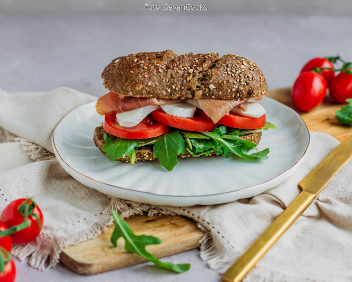 Flexitarisches Rezept: Parmaschinken Sandwich 1