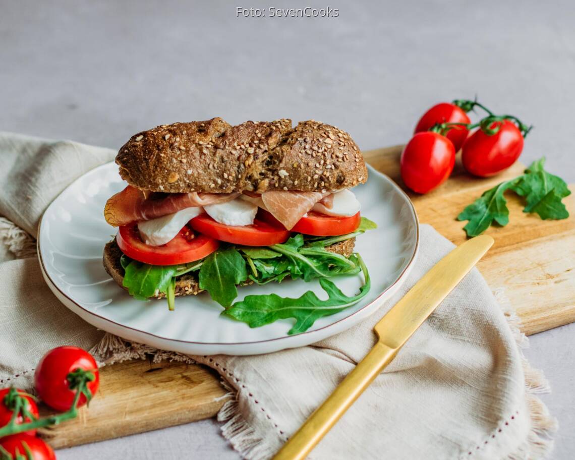 Flexitarisches Rezept: Parmaschinken Sandwich 3