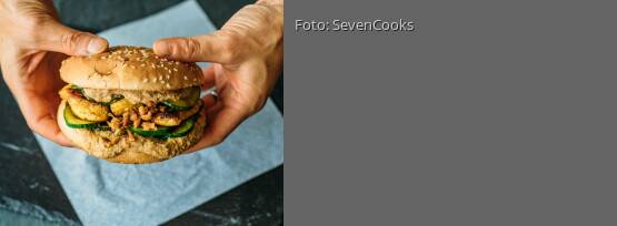 Rezeptbild für "Peanut-Sate-Burger"