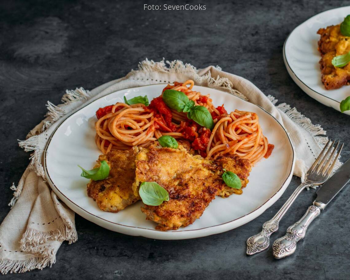Flexitarisches Rezept: Piccata Milanese 1
