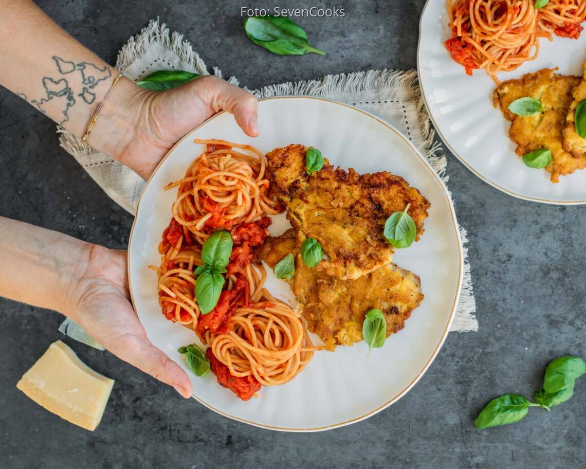 Flexitarisches Rezept: Piccata Milanese 3