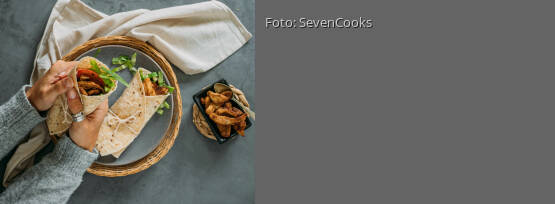 Rezeptbild für "Wrap mit Hühnchen"