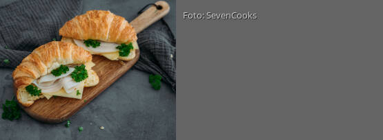 Rezeptbild für "Schinken-Käse-Croissant"