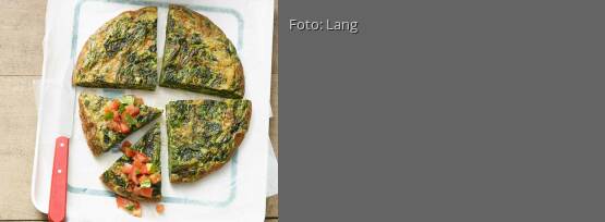 Rezeptbild für "Frittata mit grünen Bohnen"