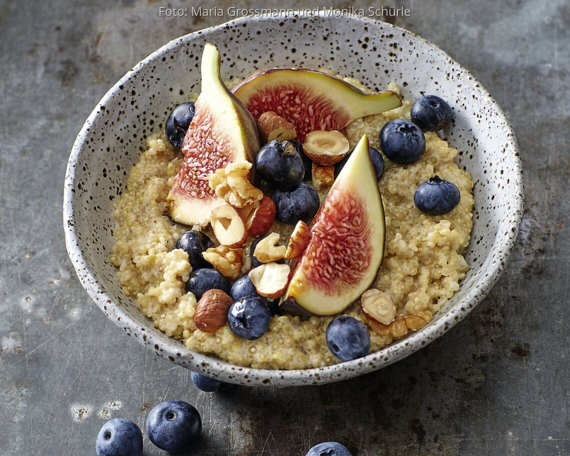 Fruchtigfrischer Quinoabrei