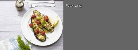 Rezeptbild für "Gebackene Aubergine mit Feta"