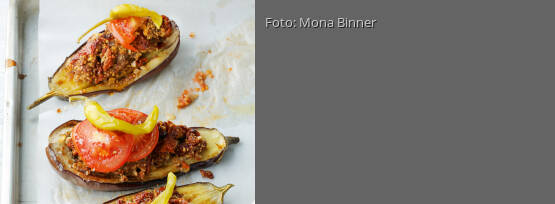 Rezeptbild für "Gefüllte Auberginen"