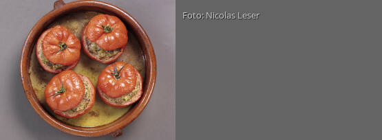 Rezeptbild für "Gefüllte Ofentomaten"