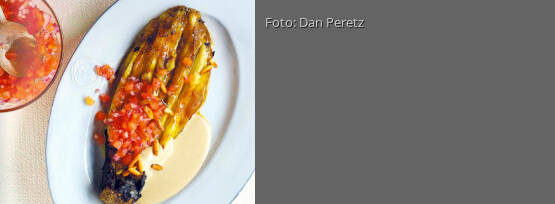 Rezeptbild für "Gegrillte Aubergine"