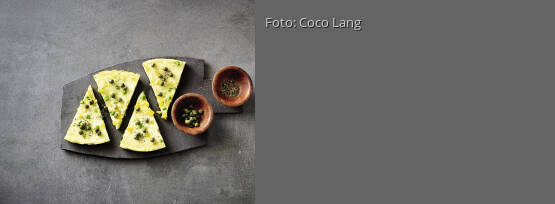 Rezeptbild für "Gemüse-Frittata mit Kapern"