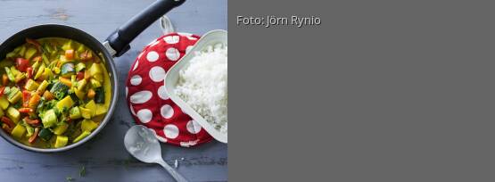 Rezeptbild für "Gemüsecurry mit Jasminreis"