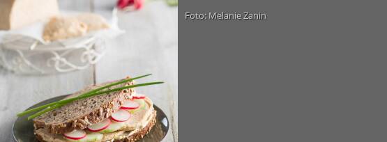 Rezeptbild für "Gereifter Cashew-Schnittkäse"