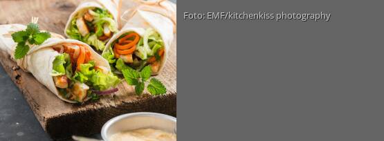 Rezeptbild für "Gerollte Teigfladen mit Halloumi"