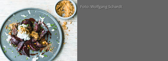 Rezeptbild für "Geröstete Rote Bete mit Dukkah"