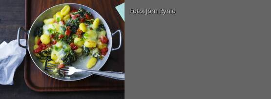 Rezeptbild für "Gnocchi-Auflauf mit Tomaten"