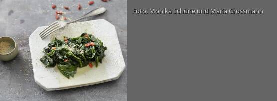 Rezeptbild für "Gojibeeren-Spinat"