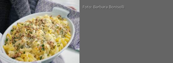 Rezeptbild für "Gratinierte Blumenkohl-Nudeln"