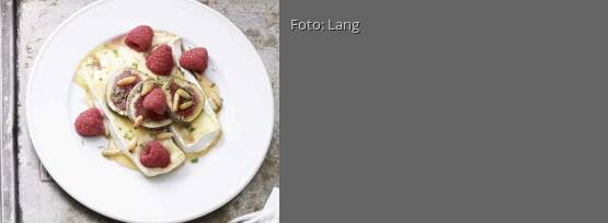 Rezeptbild für "Gratinierter Brie mit Honig"