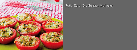 Rezeptbild für "Gratinierte Tomaten"