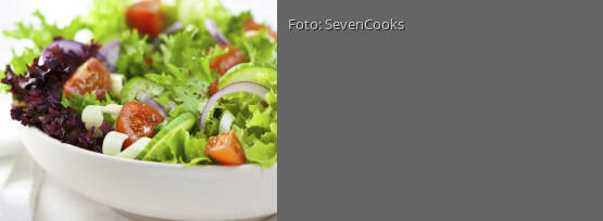 Rezeptbild für "Blattsalat mit Joghurt-Sauce"