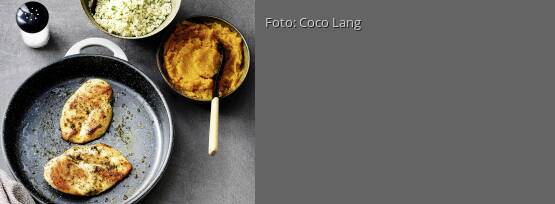 Rezeptbild für "Hähnchensteaks mit Couscous"