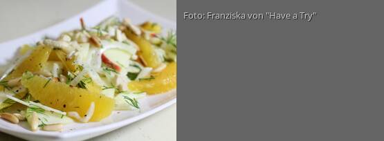 Rezeptbild für "Fenchel-Orangen Salat mit Nüssen"