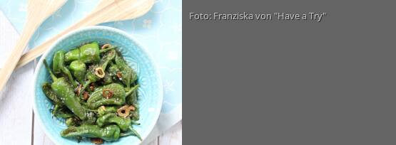 Rezeptbild für "Pimientos de Padrón"