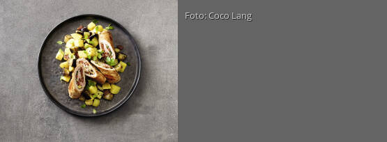 Rezeptbild für "Involtini mit Kartoffel-Auberginen-Gemüse"