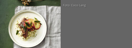 Rezeptbild für "Kalbsleber auf Senf-Spitzkohl"