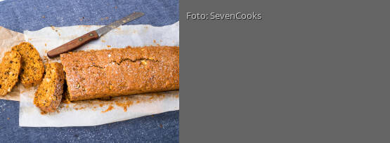 Rezeptbild für "Möhrenkuchen mit Kokos – vegan"