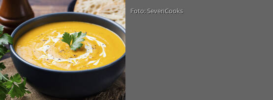 Rezeptbild für "Karottensuppe mit Pfefferminze – vegan"