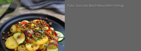 Rezeptbild für "Kartoffeln mit Linsen"