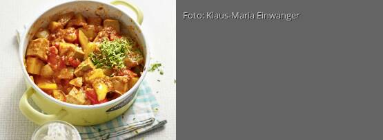 Rezeptbild für "Kartoffelgulasch mit Seitan"